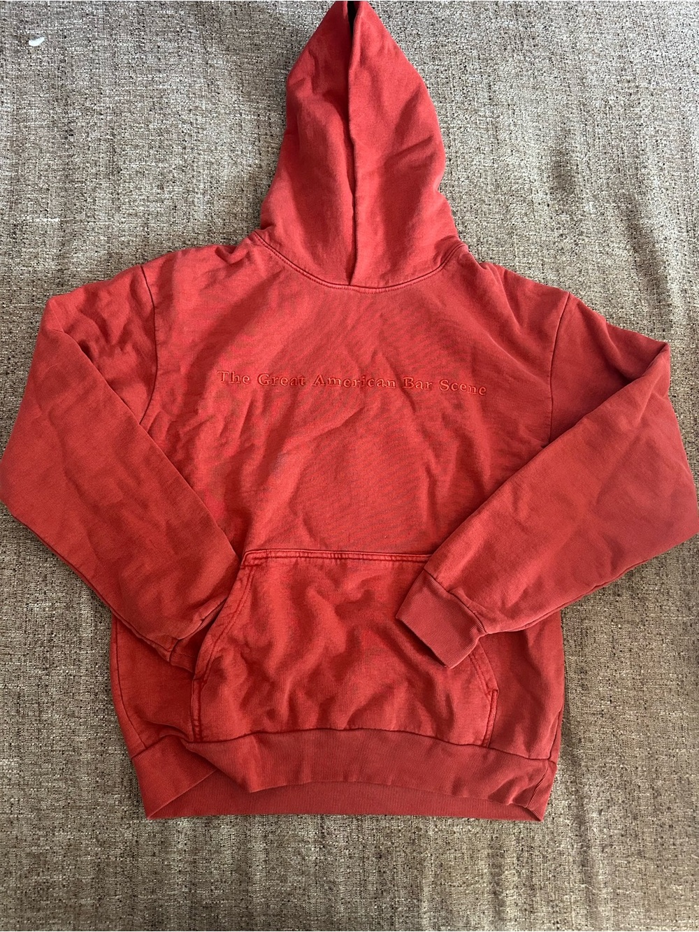 Official Zach Bryan Great American Bar Scene Hoodie Merch Large NWT - Picture 5 of 5